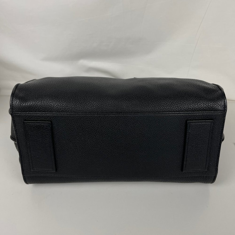 Saint Laurent Black Grain Leather Tote - Picture 9 of 12